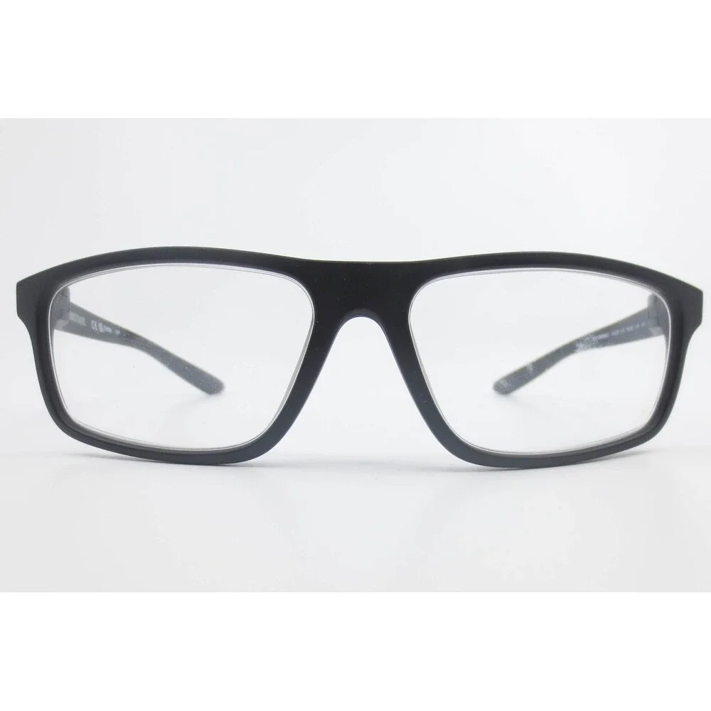 Nike Chronicle FJ2216 010 Matte Black Rectangular Eyeglasses Frames 59-16-135